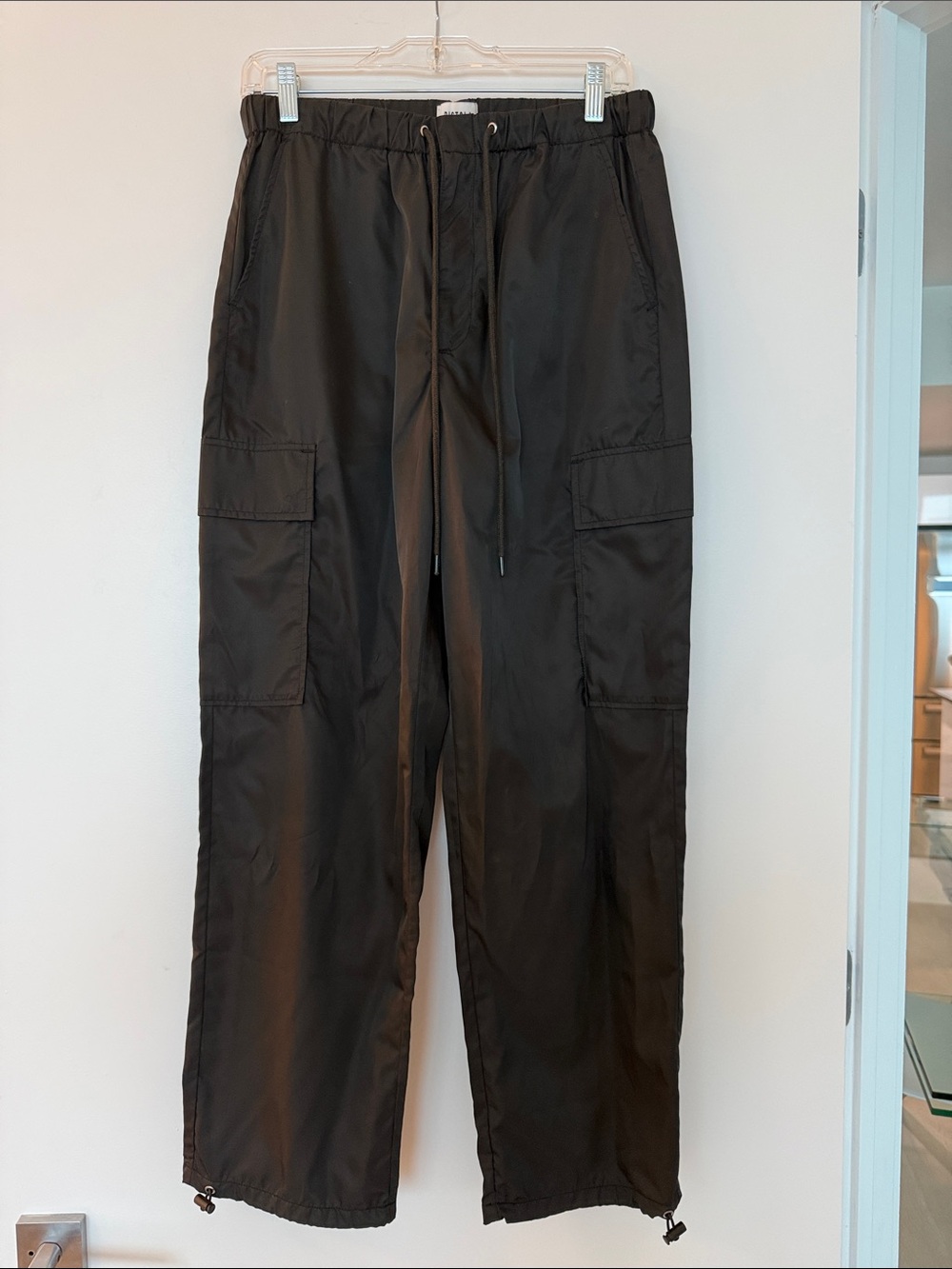 Pistola Black Satin Pants
